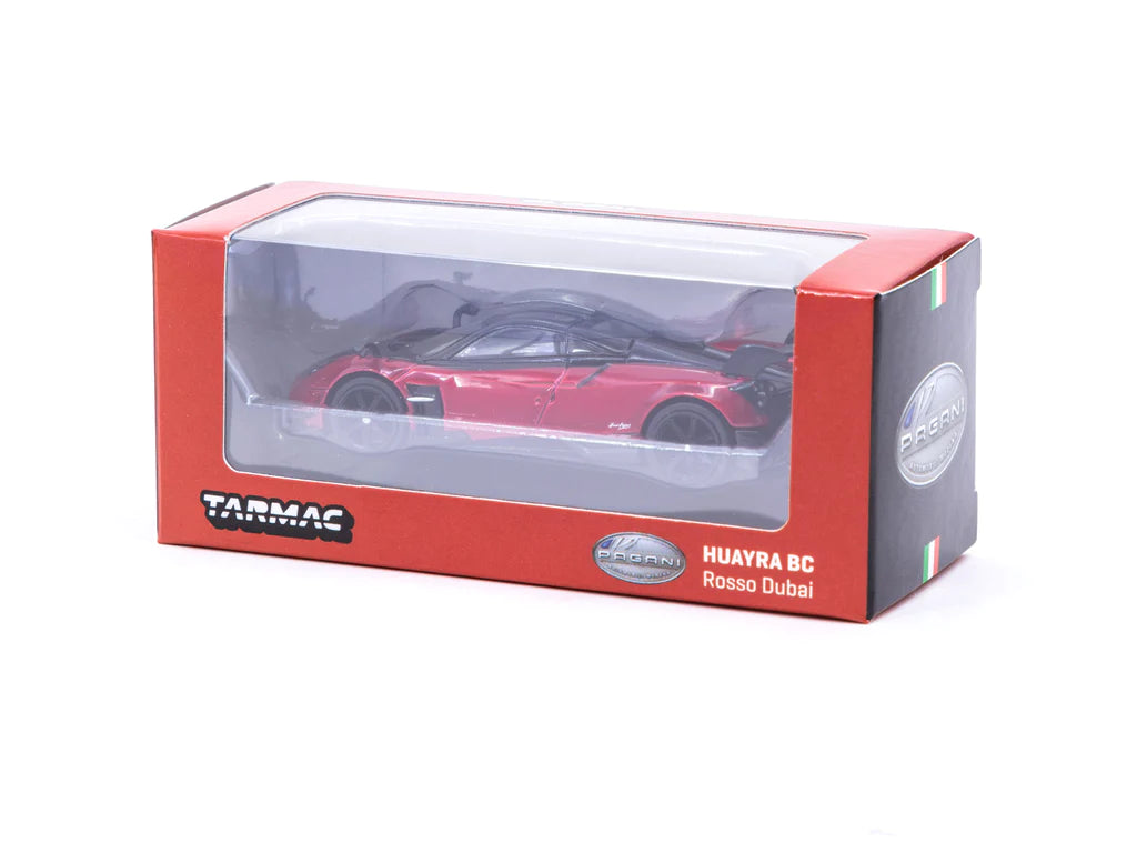 Tarmac Works Pagani Huayra BC Rosso Dubai Red 1:64