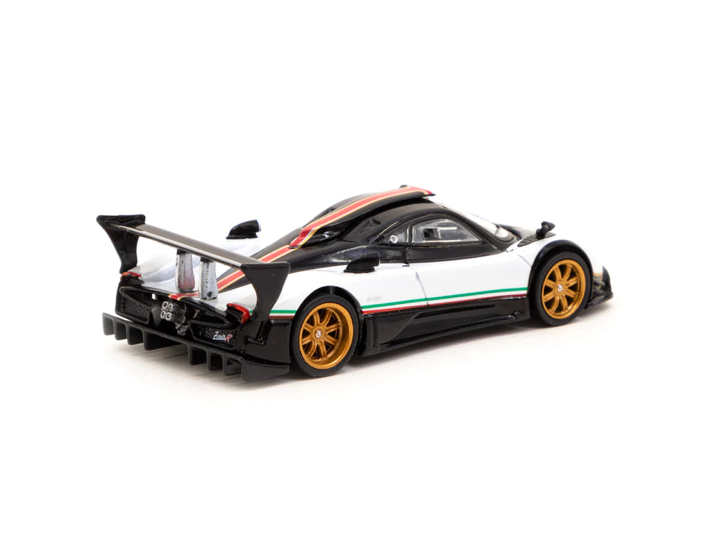 Tarmac Works Pagani Zonda R Bianco Benny White 1:64