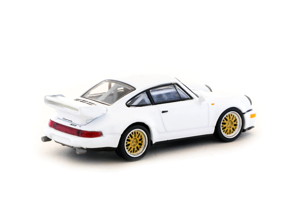 Schuco Tarmac Works Porsche 911 RSR 3.8 White 1:64