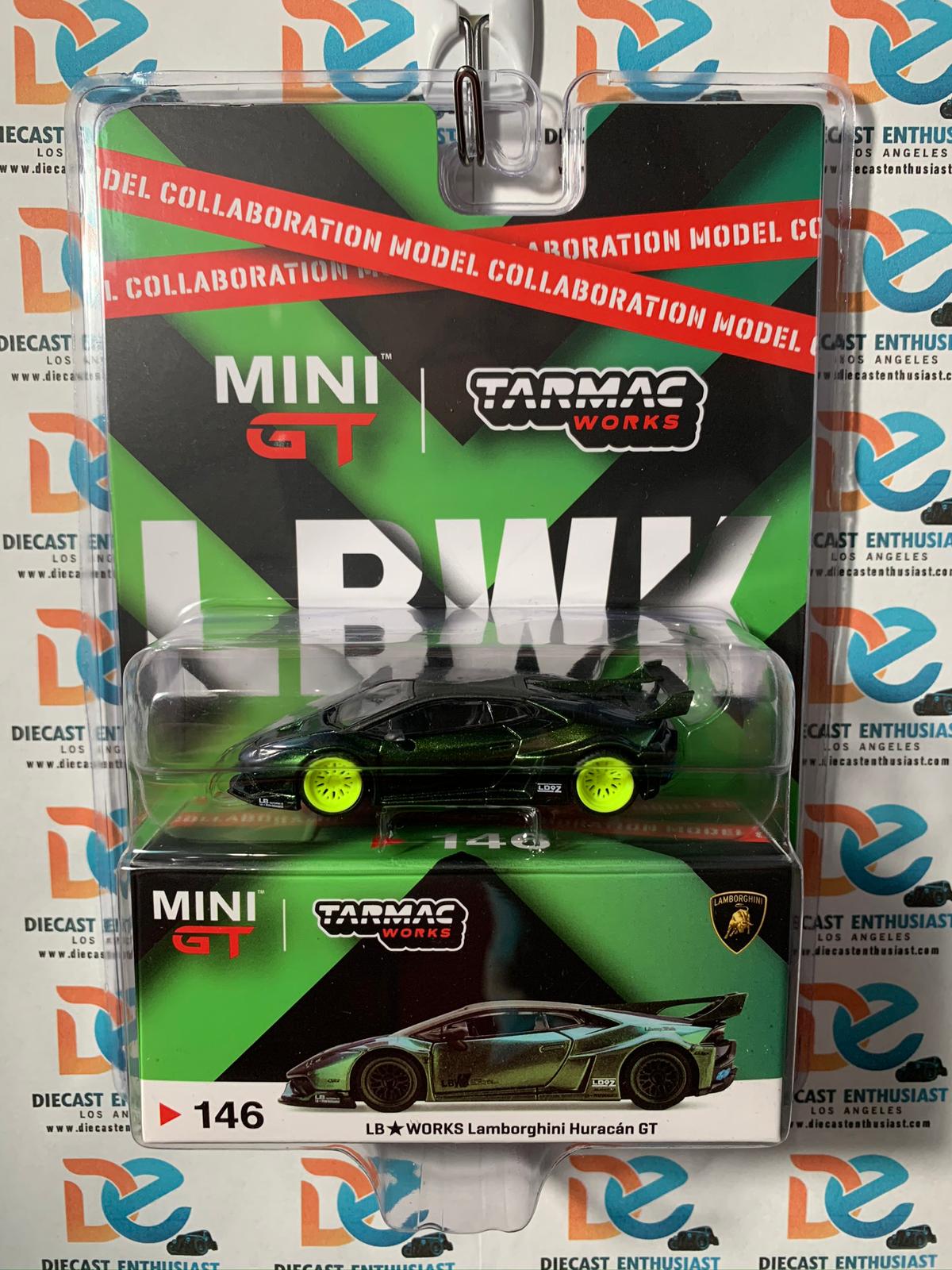 CHASE Mini GT Tarmac LB Works Lamborghini Huracan GT Magic Green 1:64