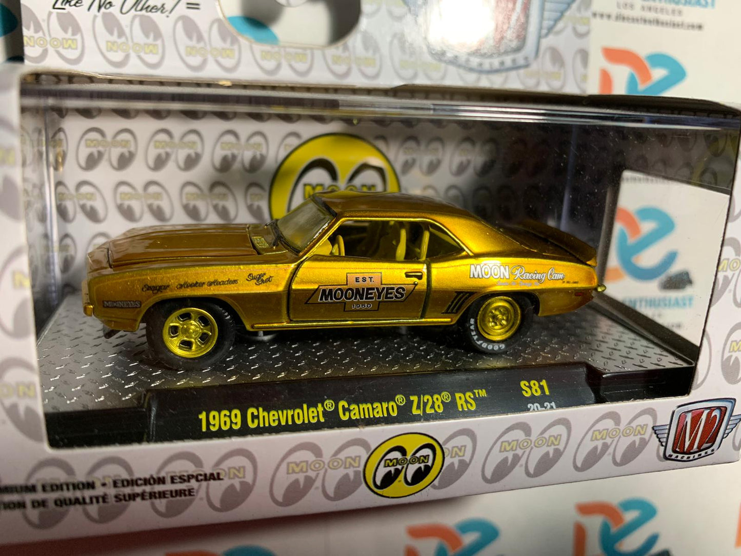 CHASE M2 Machines Mooneyes 1969 Chevrolet Camaro Z/28 RS 1/64