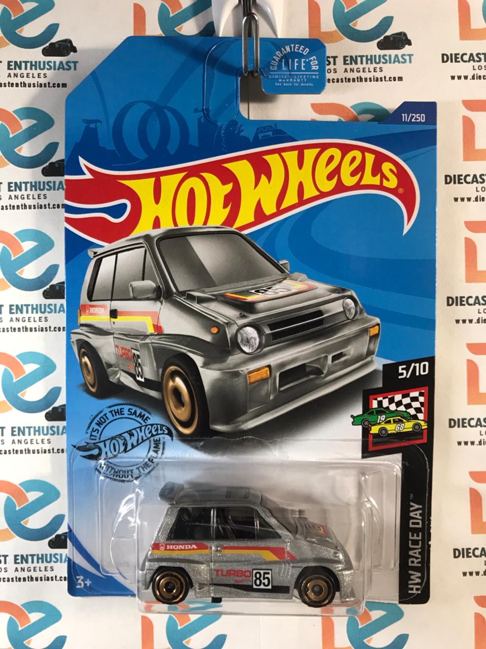 Hot Wheels 85 Honda City Turbo II Silver 1:64