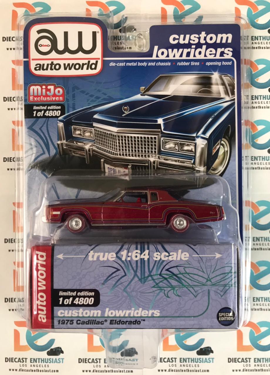 CHASE ULTRA RED Auto World Mijo Exclusive Custom Lowriders Series Complete Set of 14Pcs 1:64