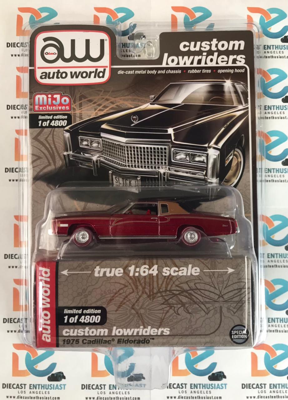 CHASE ULTRA RED Auto World Mijo Exclusive Custom Lowriders Series Complete Set of 14Pcs 1:64