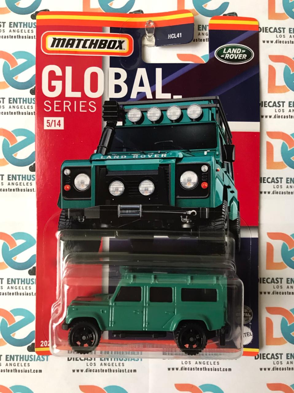 Matchbox Global Series 2021 Land Rover Series II Safari Green 1:64
