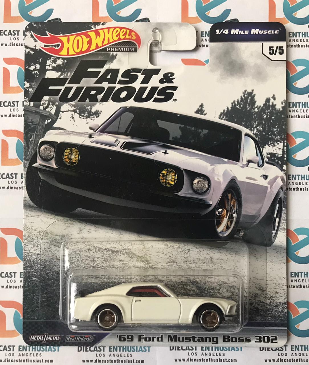 Hot Wheels Fast & Furious 69 Ford Mustang Boss 1:64