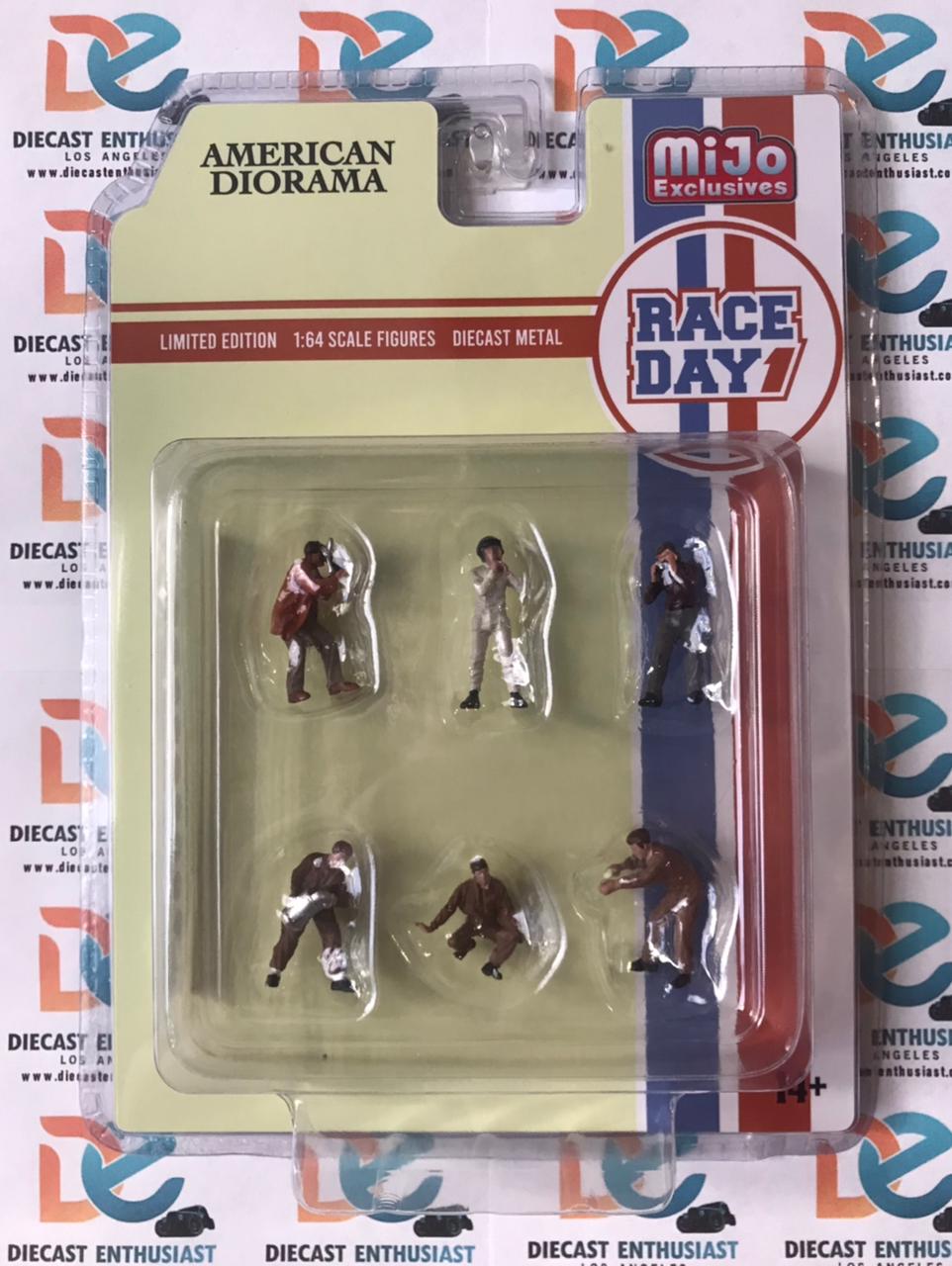 American Diorama Mijo Exclusives Race Day 1 Figures 1:64