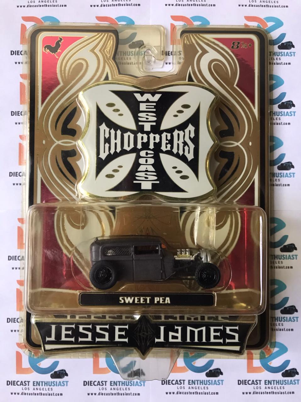 MGA Westcoast Choppers Jesse James Sweet Pea Grey 1:64