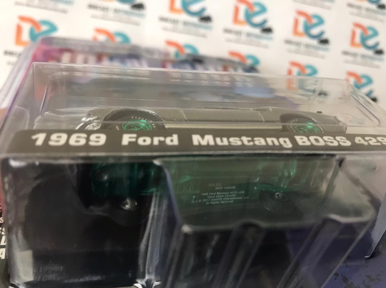 CHASE GREEN MACHINES Greenlight John Wick 1969 Ford Mustang Boss 429 1:64