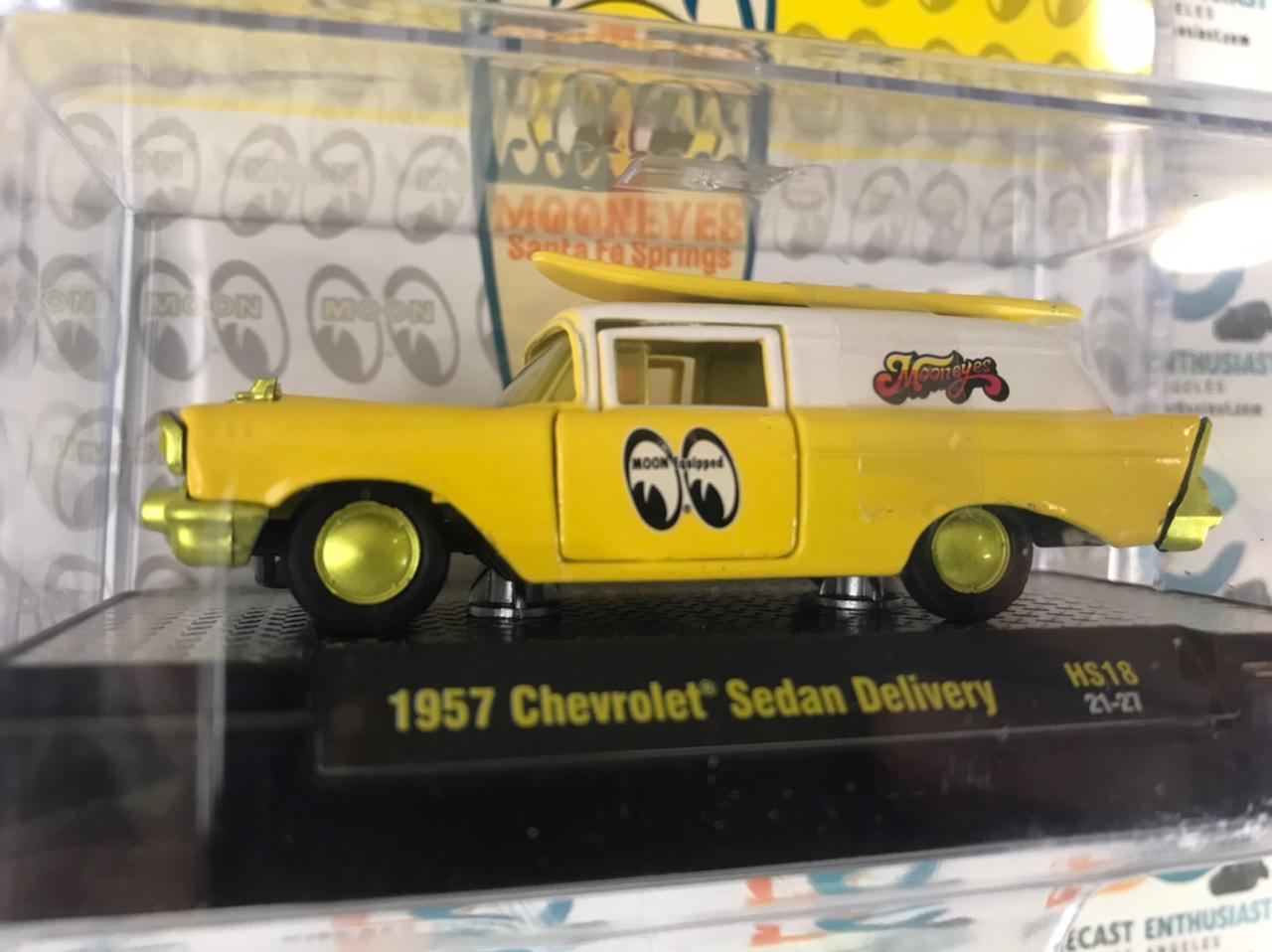 CHASE M2 Machines Mooneyes 1957 Chevy Sedan Delivery Surf 1:64