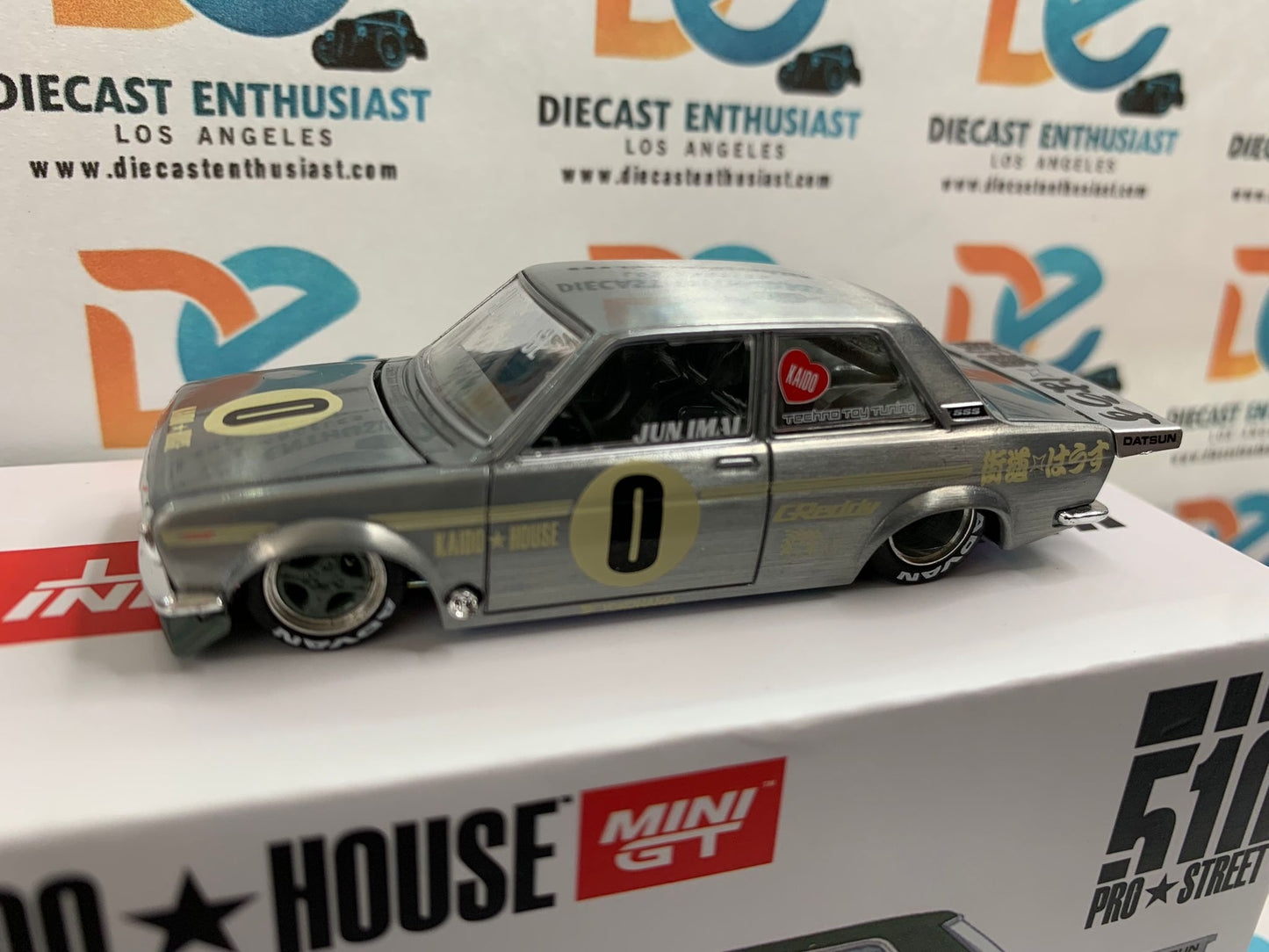 CHASE Mini GT X Kaido House Datsun 510 Pro Street OG Green 1:64