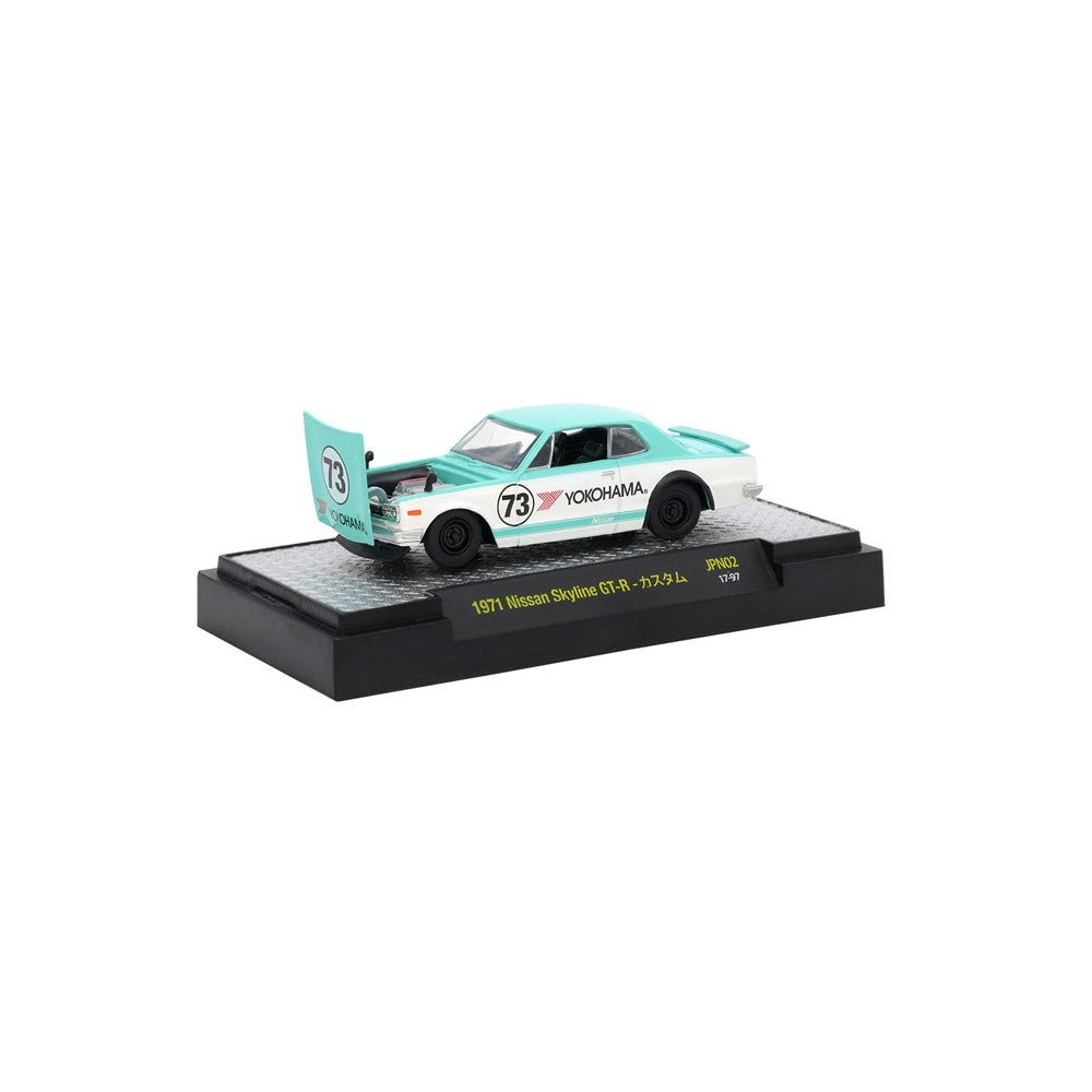 M2 Machines 1971 Nissan Skyline GTR Yokohama 1:64