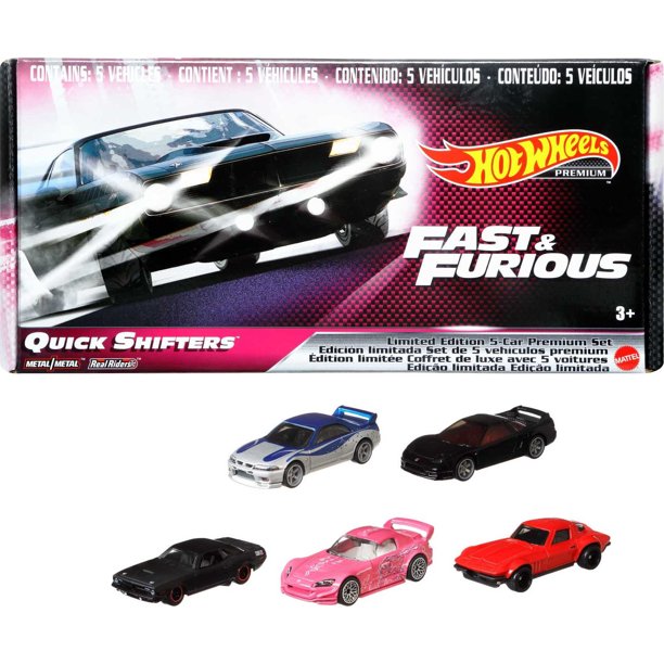 Hot Wheels Fast & Furious Quick Shifters Box Set 1:64