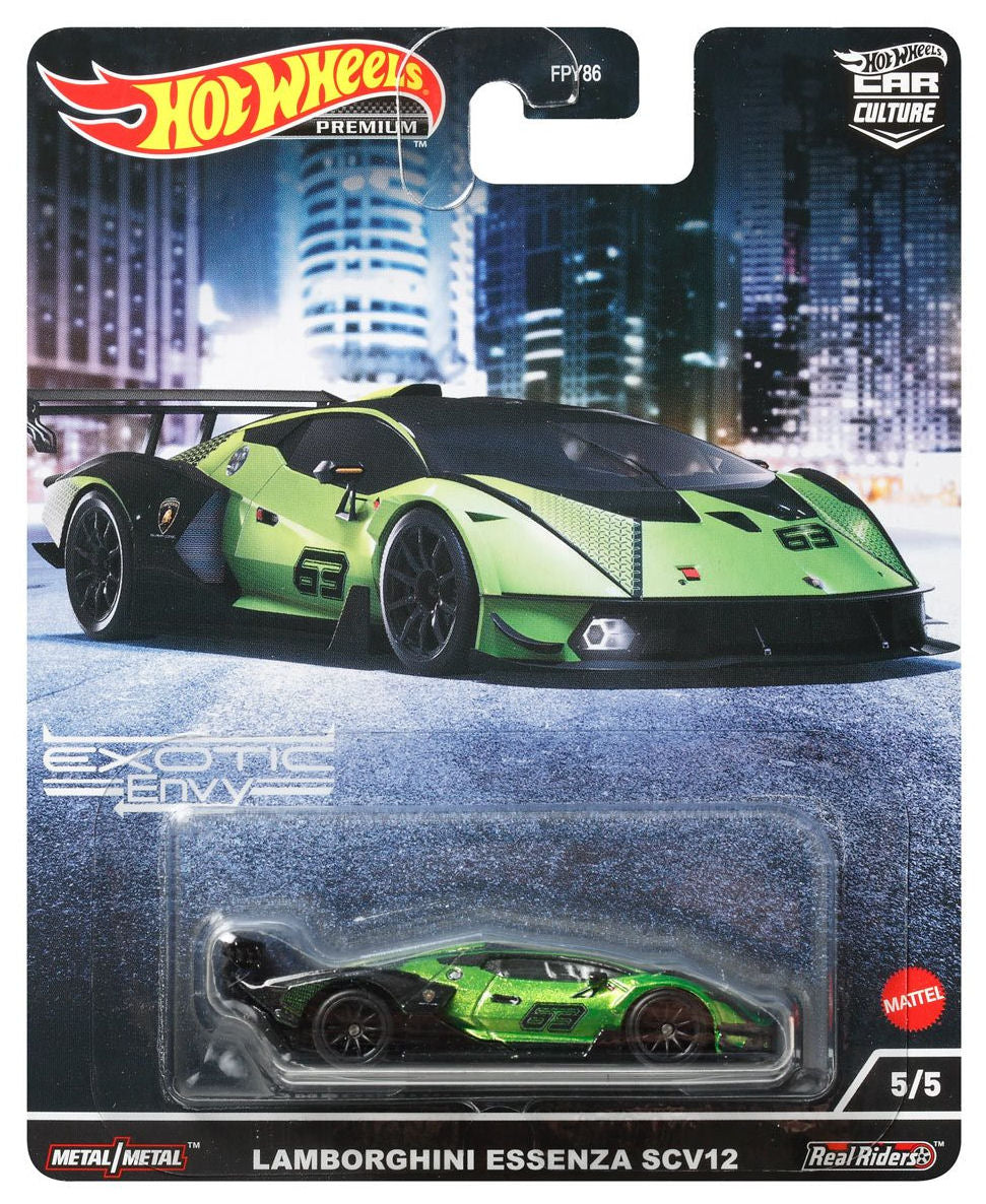 Hot Wheels Exotic Envy 2022 Set of 5 1:64
