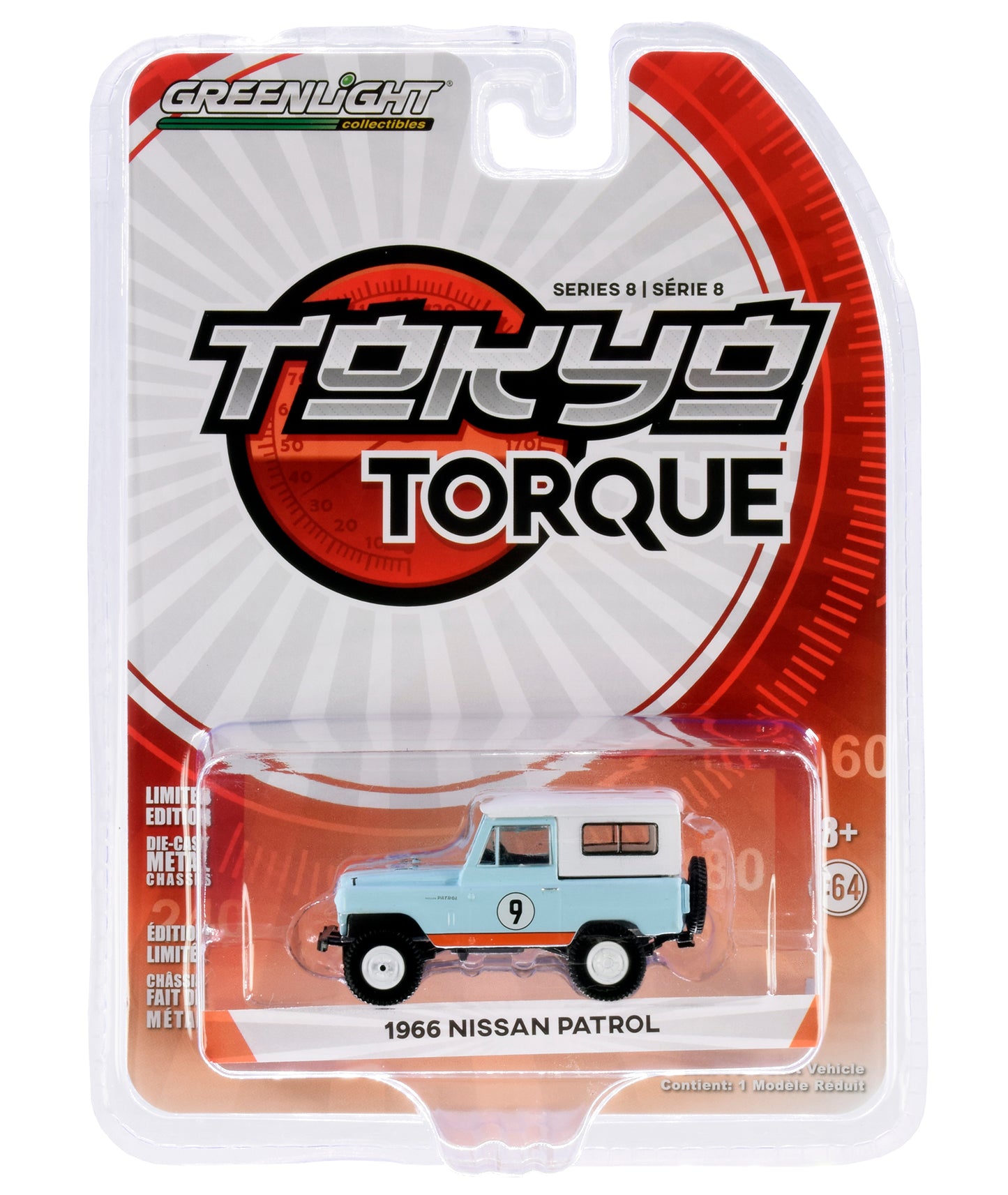 Greenlight Tokyo Torque 1966 Nissan Patrol Gulf 1:64