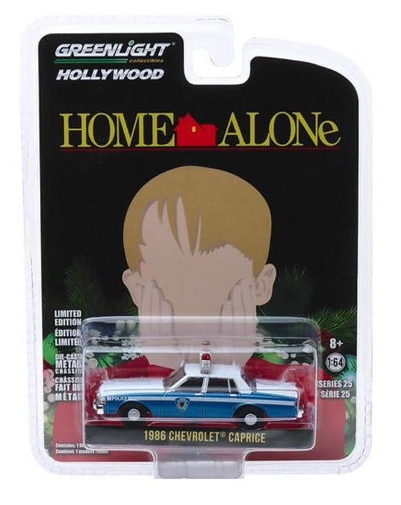 Greenlight Home Alone 1986 Chevrolet Caprice Police Car 1:64