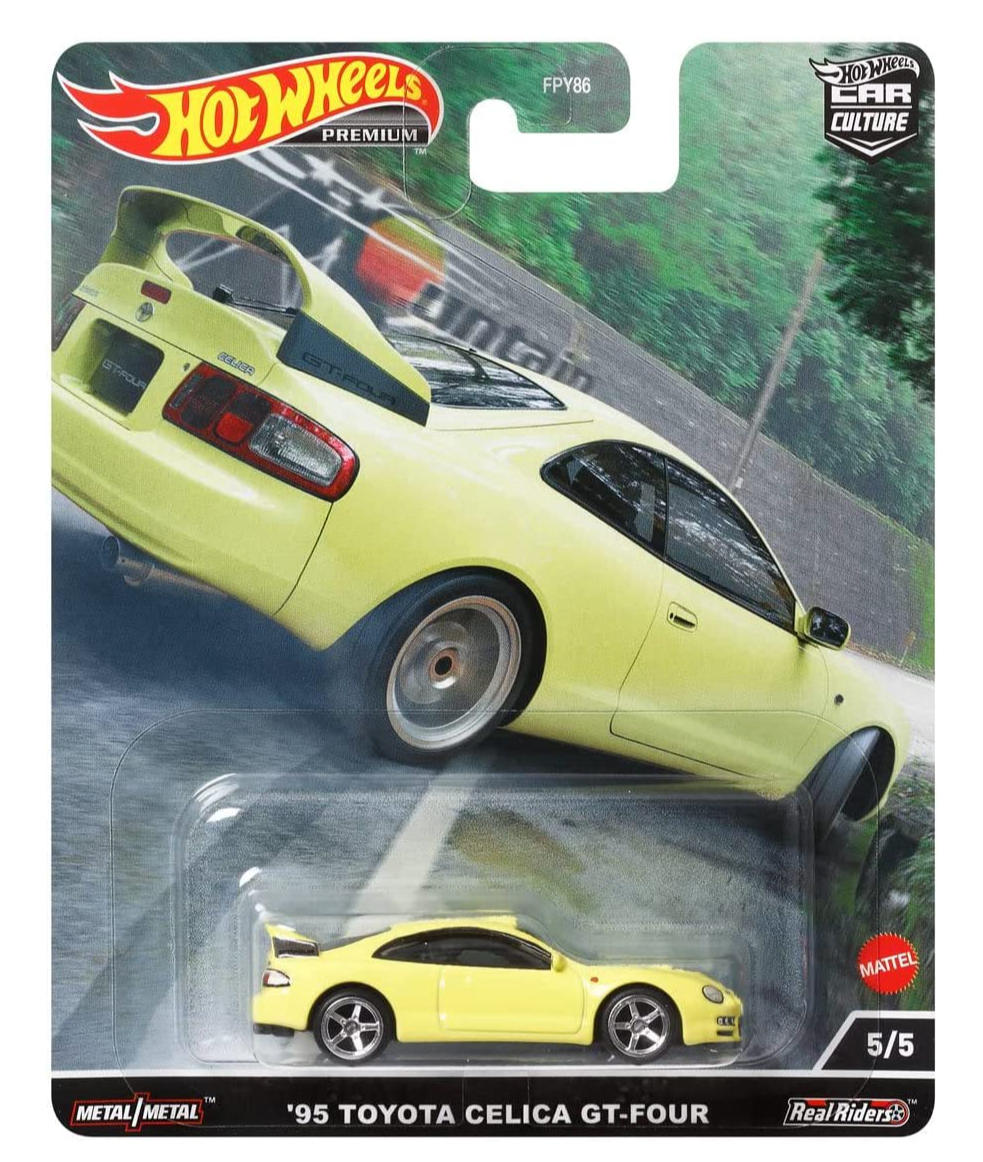 Hot Wheels Mountain Drifters 95 Toyota Celica GT Four 1:64