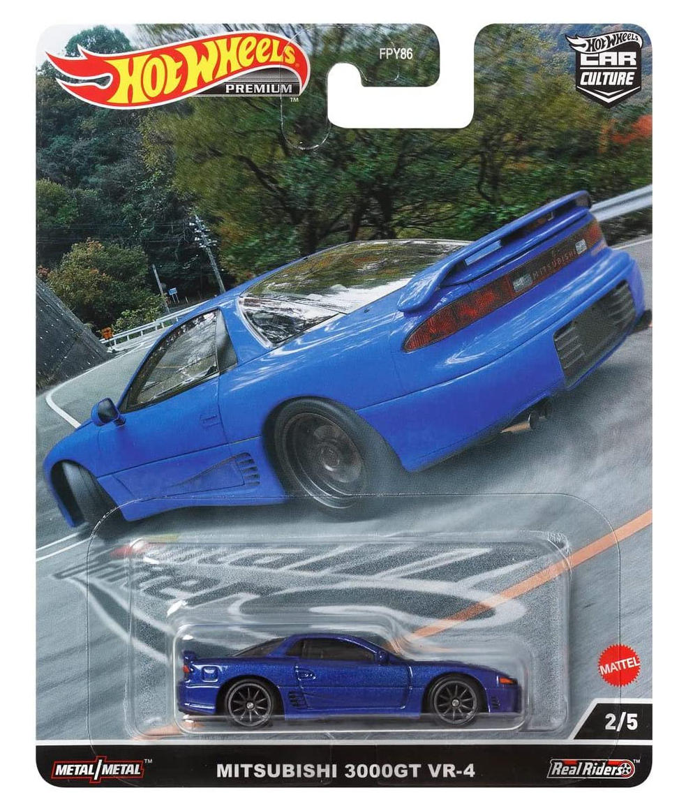Hot Wheels Mountain Drifters Mitsubishi 3000GT VR 4 1:64