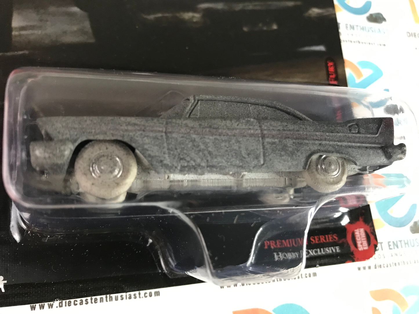CHASE Auto World Christine 1958 Plymouth Fury Burned Version 1:64