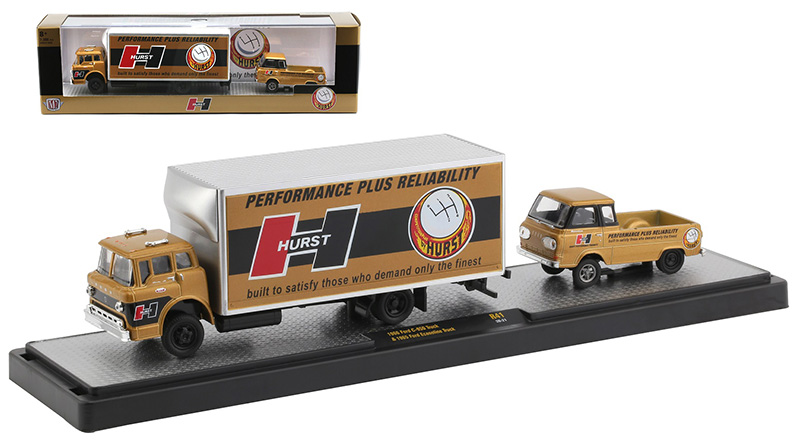 M2 Machines Auto Haulers 1965 Ford C950 Econoline Truck Hurst 1:64