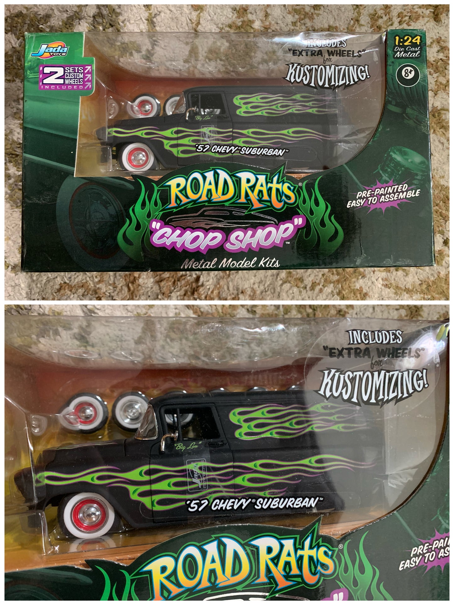 Jada Toys Road Rats 1957 Chevy Suburban Kustomizing 1:24