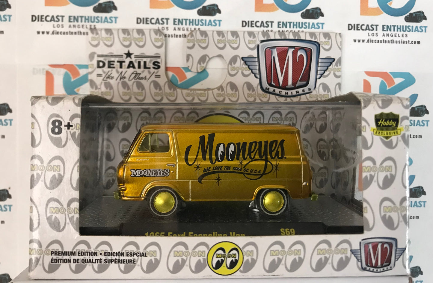 CHASE M2 Machines Mooneyes 1965 Ford Econoline Van 1:64