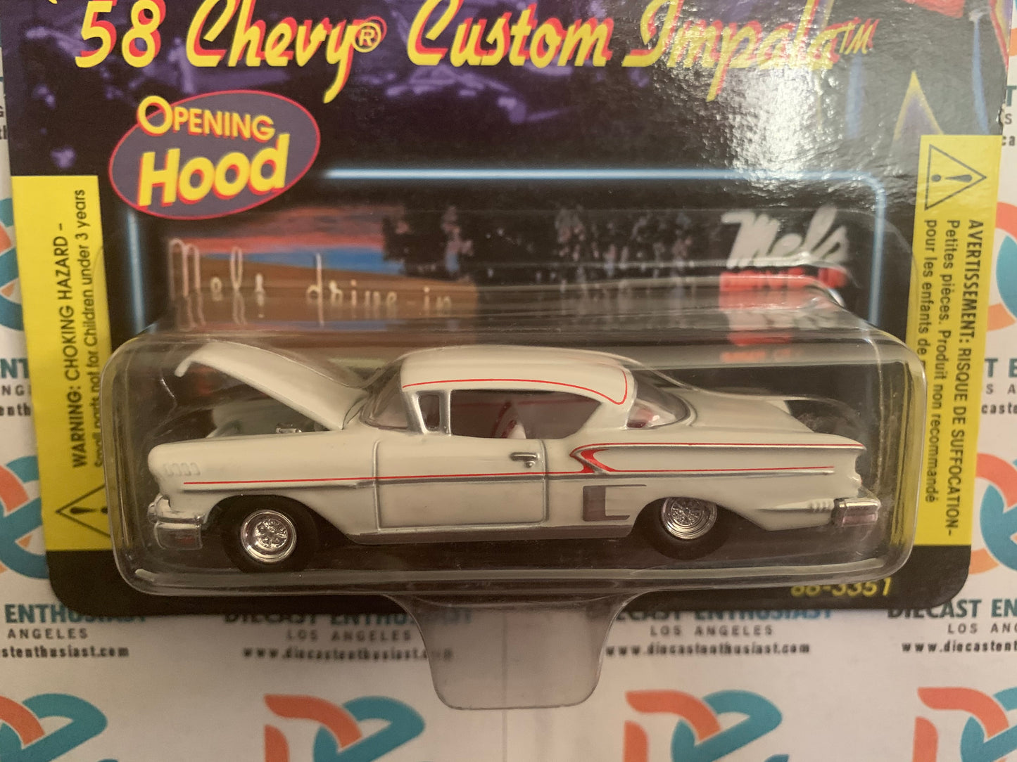 Revell American Graffiti 58 Chevy Custom Impala White 1:64