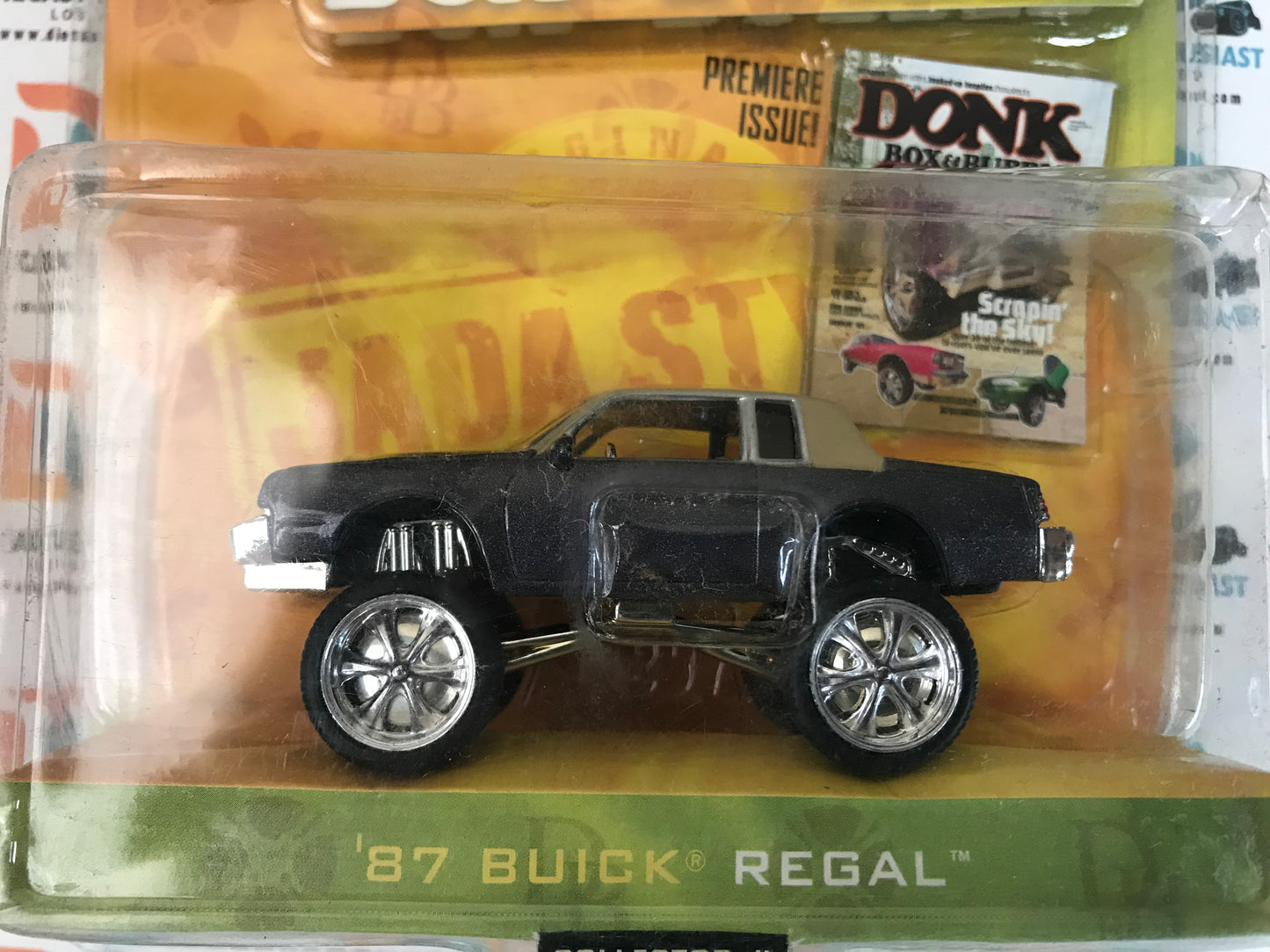 Jada Toys DONK Box & Bubble 87 Buick Regal Grey 1:64