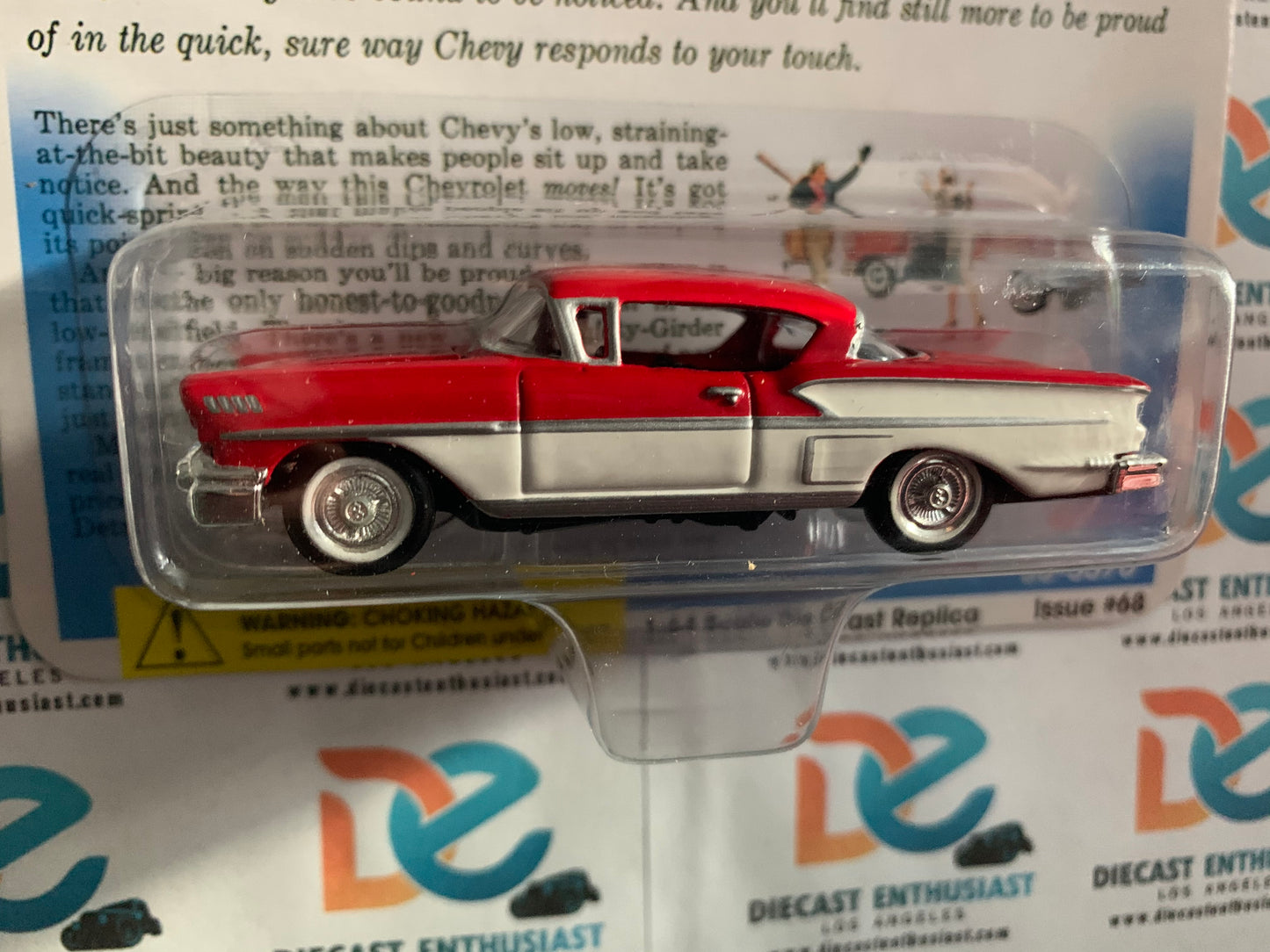 Revell 58 Chevy Impala Red White 1:64