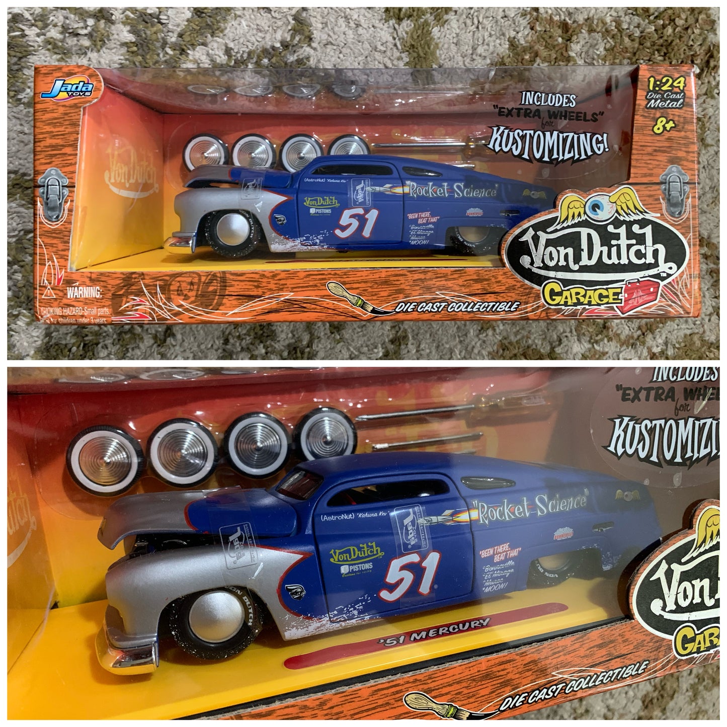 Jada Toys Von Dutch 51 Mercury 1:24