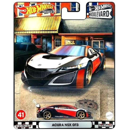 Hot Wheels Boulevard Acura NSX GT3 1:64