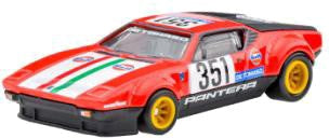 Hot Wheels Boulevard De Tomaso Pantera Gruppo 4 Red 1:64