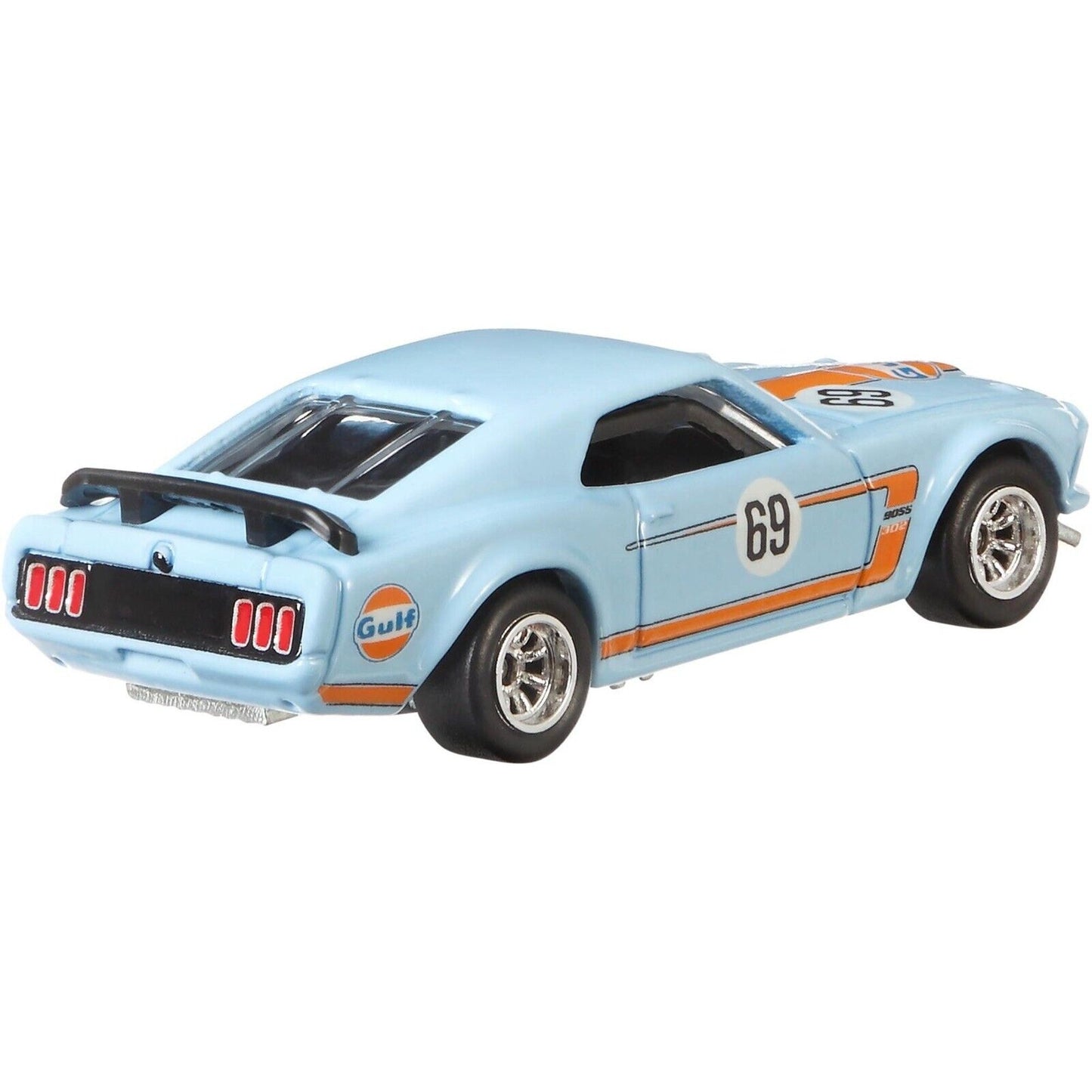 Hot Wheels Gulf 69 Ford Mustang Boss 302 1:64