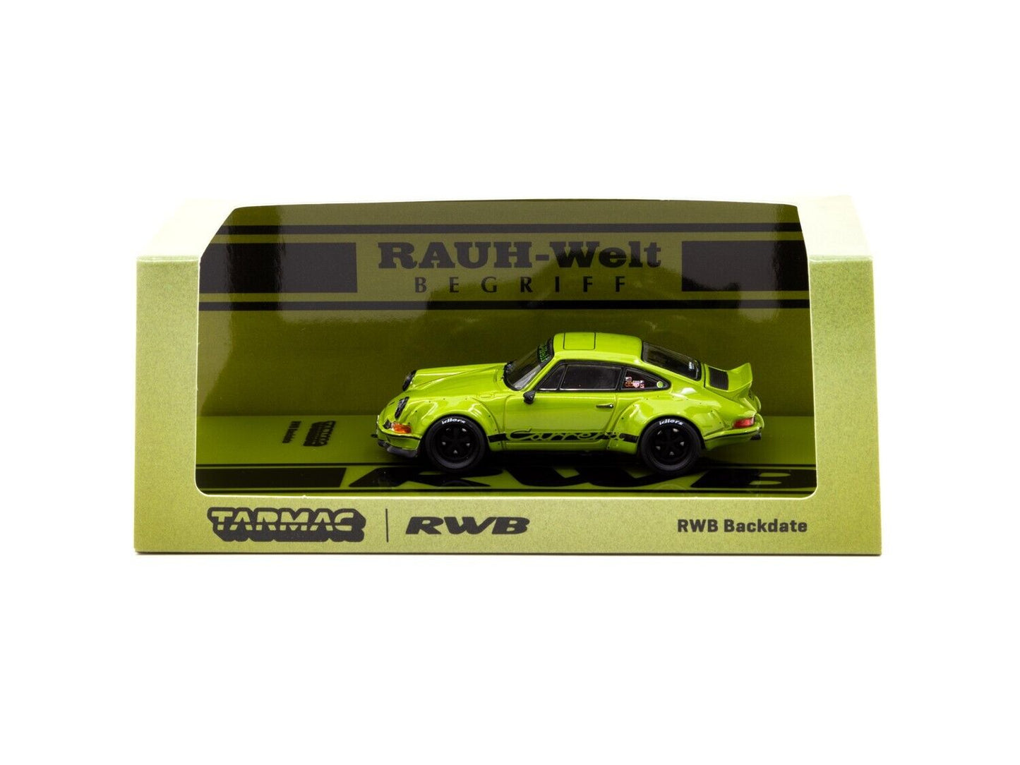 Tarmac Porsche RWB Backdate Olive Green 1:64