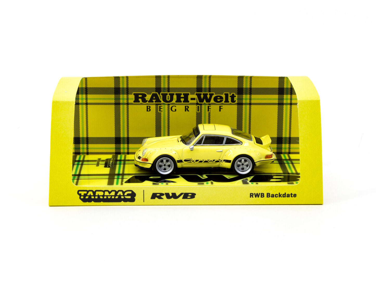 Tarmac Porsche RWB Backdate Yellow 1:64