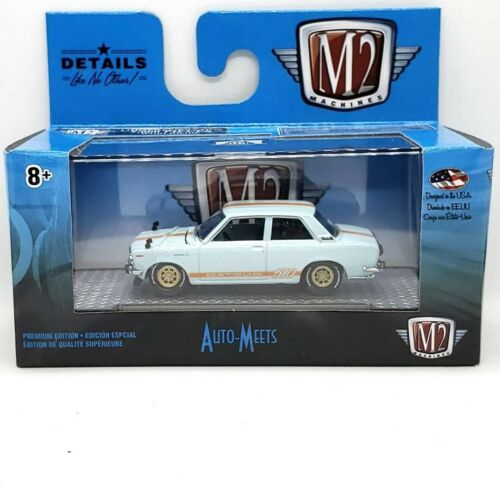 M2 Machines 1970 Datsun 510 Gulf Color 1:64