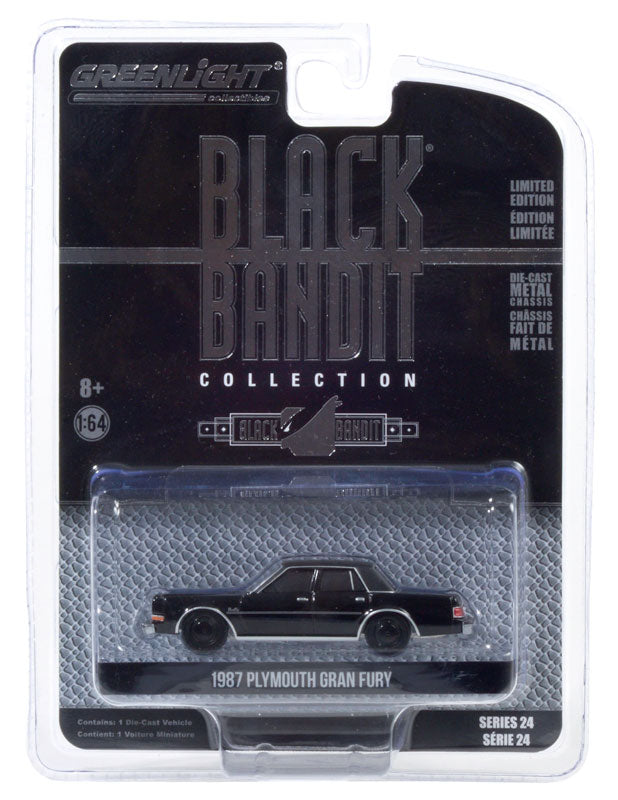 Greenlight Black Bandit 1987 Plymouth Gran Fury