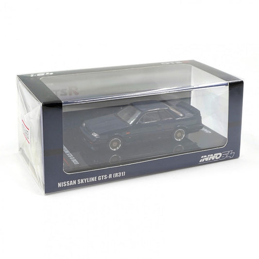 Inno64 Nissan Skyline GTS R R31 Dark Blue 1:64