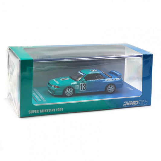 Inno64 Nissan Skyline GTR R32 #13 Falken Super Taikyu 1:64