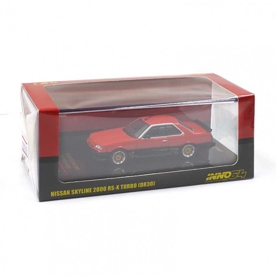 Inno64 Nissan Skyline 2000 Turbo RS X DR 30 Red Black 1:64