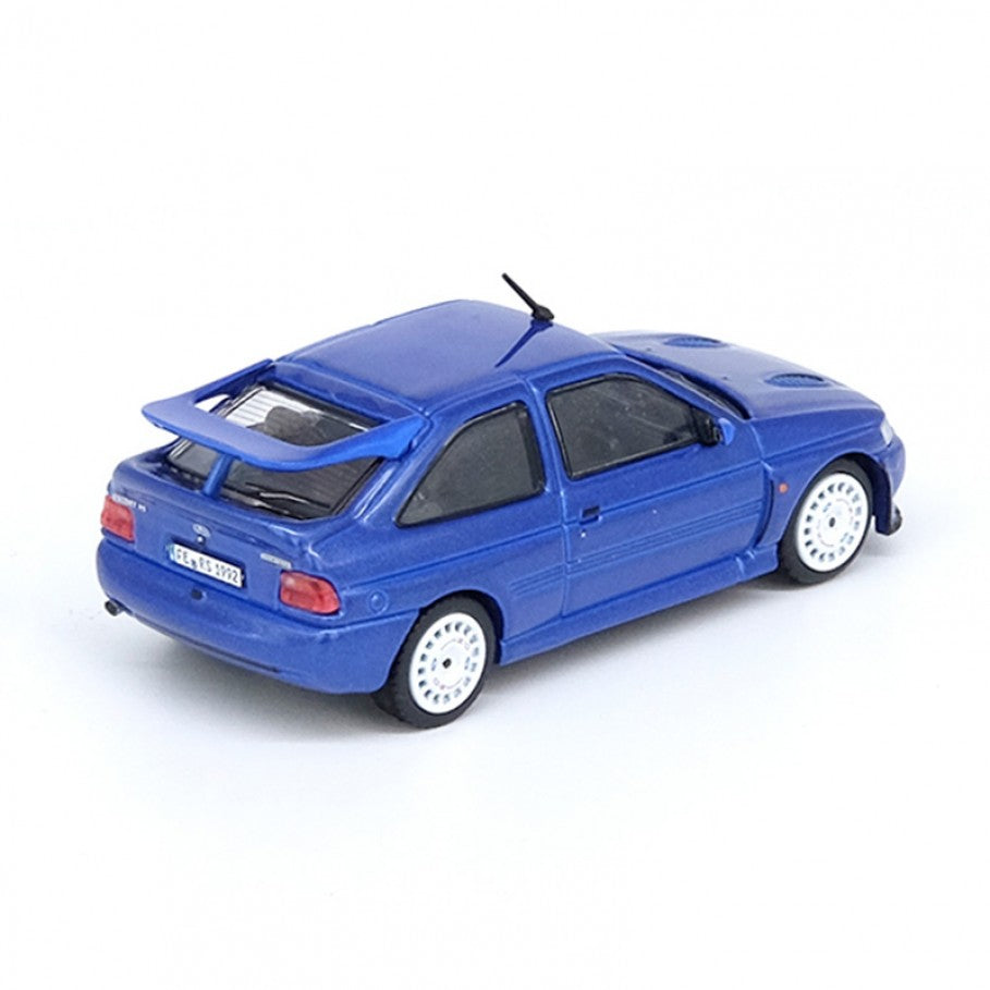 Inno64 Ford Escort RS Cosworth LHD OZ Rally Racing Wheels Version Blue 1:64