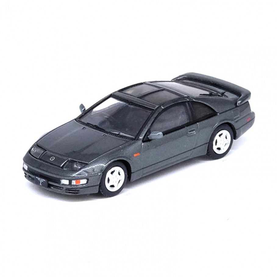 Inno64 Nissan Fairlady Z 300ZX Dark Grey with Extra Wheels 1:64