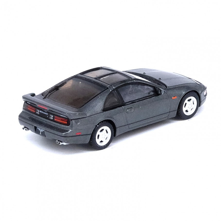 Inno64 Nissan Fairlady Z 300ZX Dark Grey with Extra Wheels 1:64