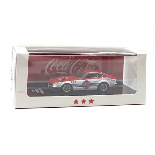 Inno64 Nissan Fairlady Z S30 Coca Cola Red White 1:64