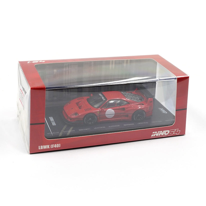 Inno64 Liberty Walk Ferrari F40 Red 1:64 – DIECAST ENTHUSIAST