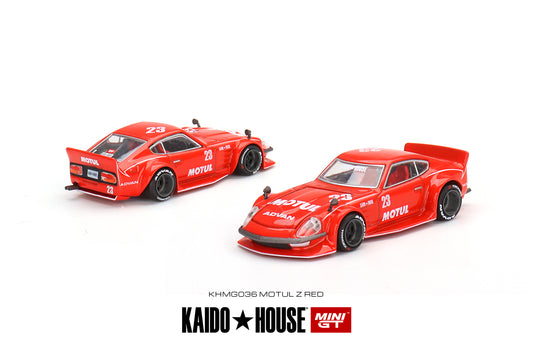 Mini GT Kaido House 036 Datsun Fairlady Z Red 1:64