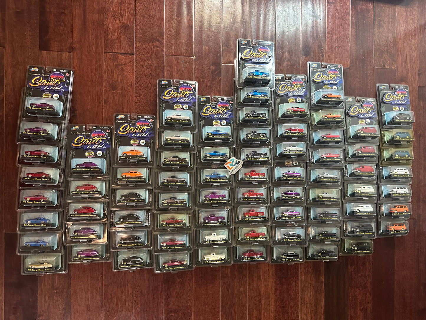 Jada Toys Street Low Series set of 75 Variances 1:64