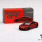 Mini GT Box Version 289 Porsche Taycan Turbo S Carmine Red 1:64