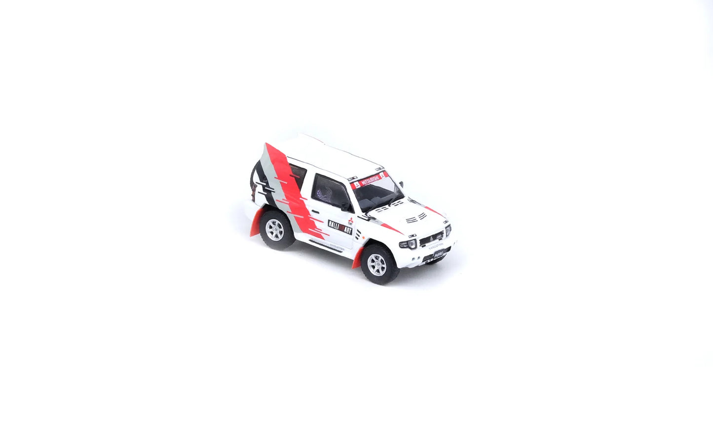 Inno64 Mitsubishi Pajero Evolution Ralliart White 1:64