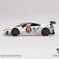 Mini GT Box Version 302 Acura NSX GT3 EVO #44 Magnus Racing 2021 IMSA Daytona 24 Hrs White 1:64